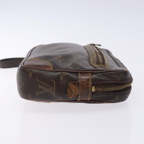 LOUIS VUITTON Monogram Marly Dragonne GM Clutch Bag - Picture 9 of 16